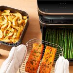 La nueva airfryer de Cosori, el modelo Turbo Tower Pro Smart Chef Edition, en color negro