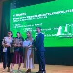 Centros educativos premiados por sus buenas prácticas en bibliotecas y fomento de la lectura