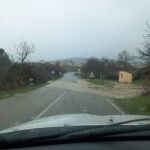 Inundación de carreteras de la provincia de Segovia