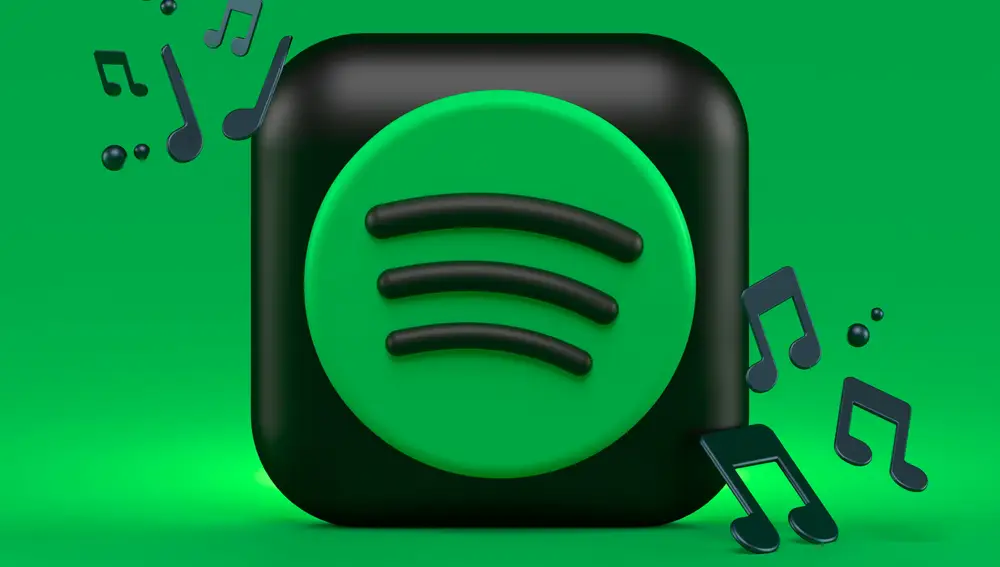 El logo de Spotify, la app de streaming musical más usada en el mundo