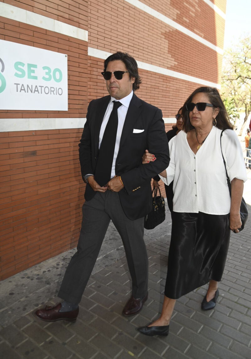 Fran Rivera en el funeral de su tío, Alfonso Ordóñez