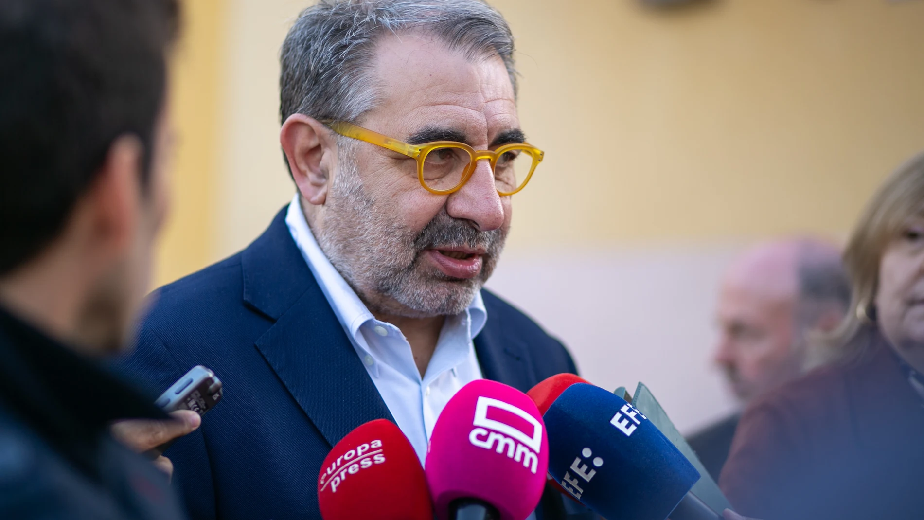 El consejero de Sanidad, Jesús Fernádez Sanz