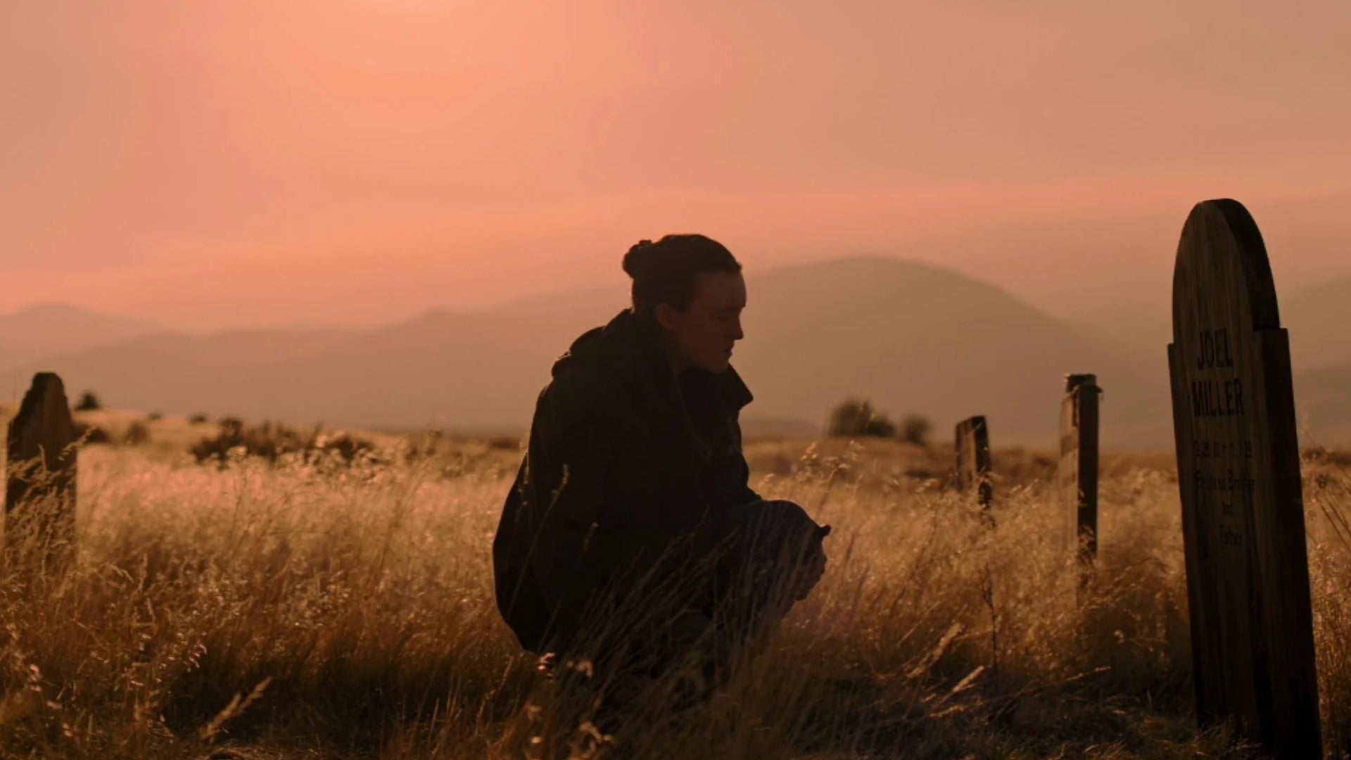 Ellie llora la muerte de Joel