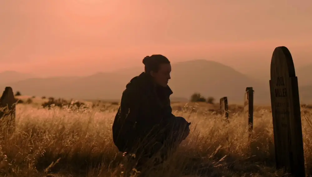 Ellie llora la muerte de Joel