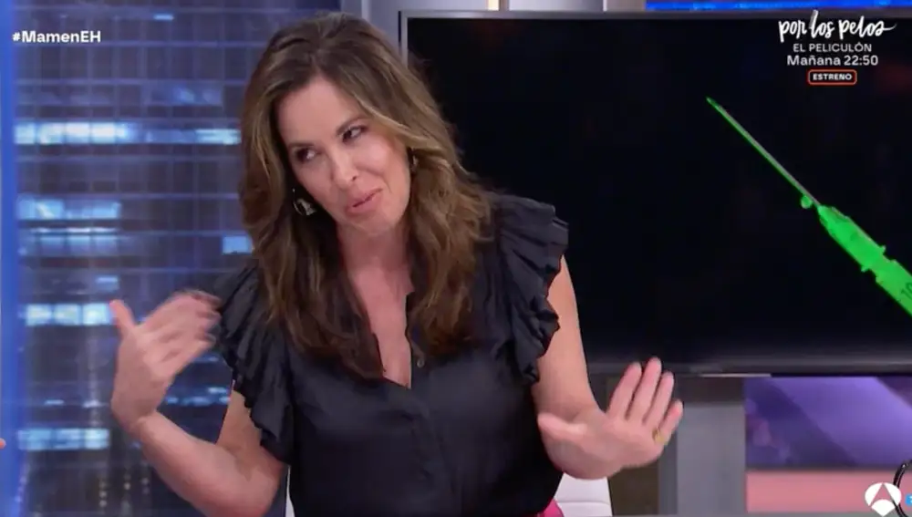 Mamen Mendizábal en 'El Hormiguero'