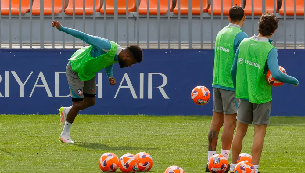 Entrenamiento del Atlético de Madrid