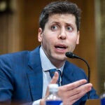 Sam Altman durante una comparecencia en el Senado de EE. UU.