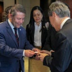  El presidente de Castilla-La Mancha, Emiliano García-Page, se reúne en Tokio (Japón), con los responsables de la compañía ´Japan Trade Bureau´ 