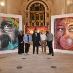 El jefe del Ejecutivo autonómico, Fernando López Miras, inaugura la exposición 'De vándalos a leyendas'