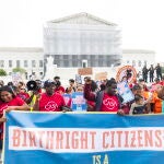 US Supreme Court hears President Trump's challenge to birthright citizenship