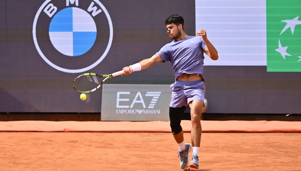 Alcaraz - Musetti, en directo hoy: semifinal ATP Masters 1.000 Roma 2025, en vivo online
