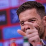 Comparecencia de Xabi Alonso
