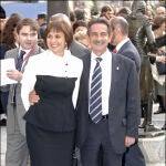 Miguel Ángel Revilla y su mujer, Aurora Díaz, en 2008