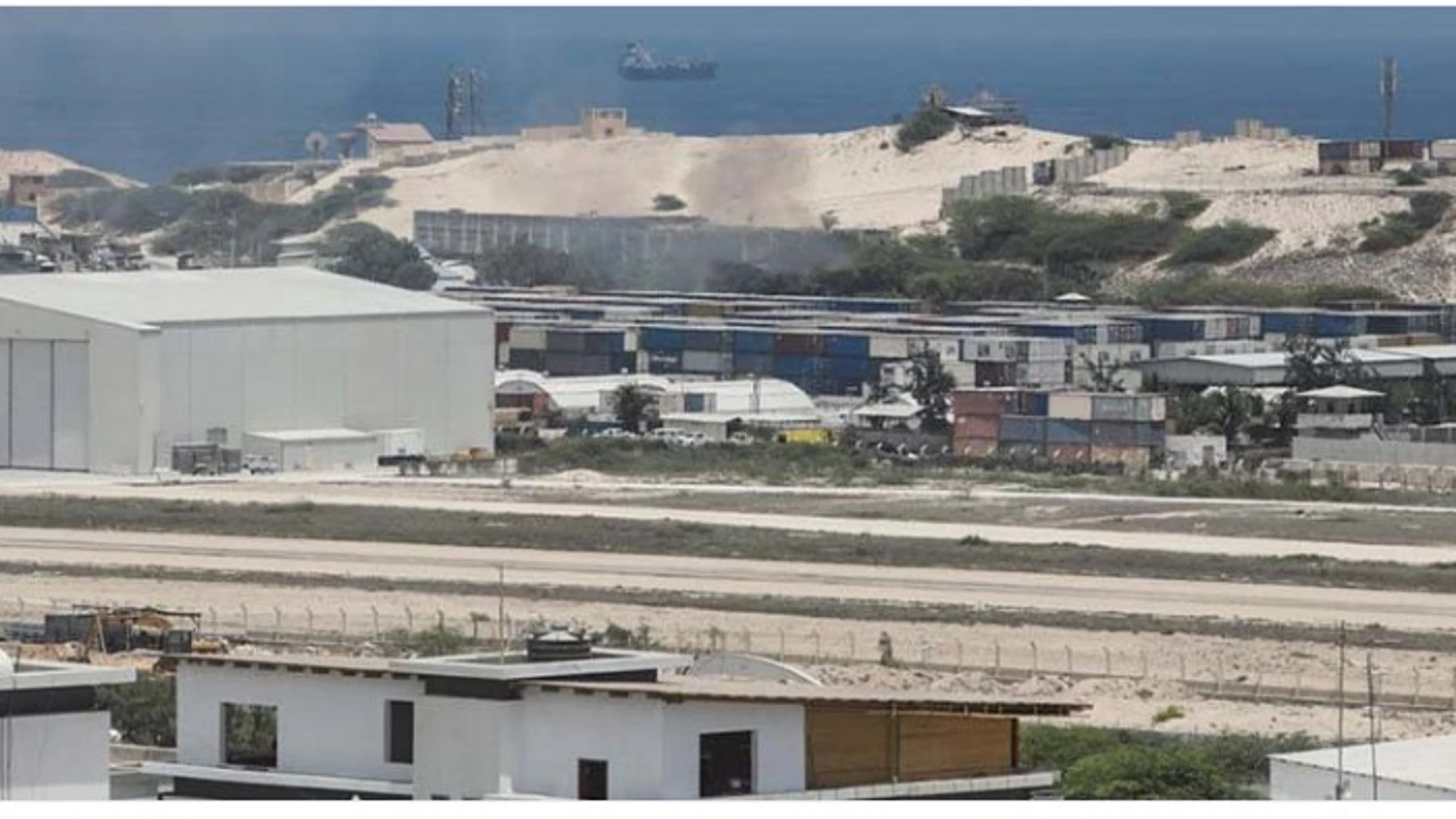 Imagen de la base atacada