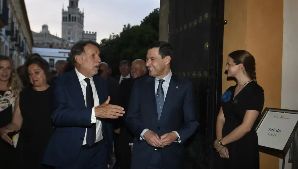 El Presidente del Grupo Planeta a D. Jose Creuheras y Moreno Bonilla, Presidente de Andalucia
