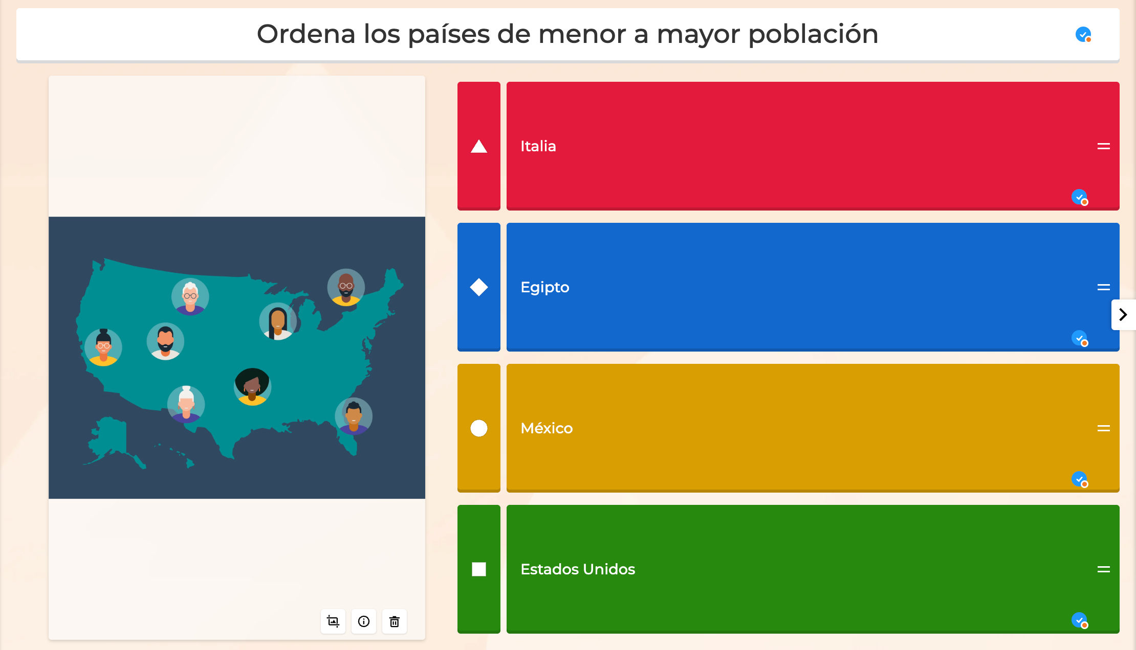 Pregunta tipo puzzle