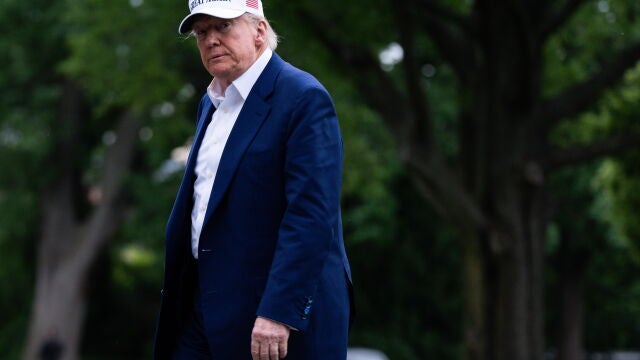 US President Donald Trump Returns to the White House on Memorial Day Weekend