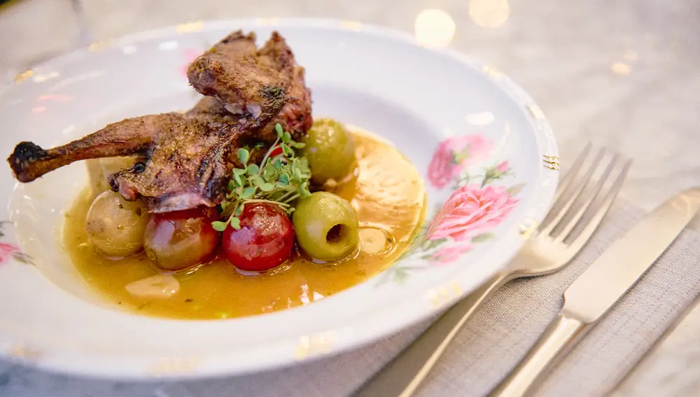 Detalle gastronómico de La Palma de Bellafila