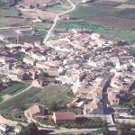 Vista panorámica del pueblo de Els Alamús, en Lleida