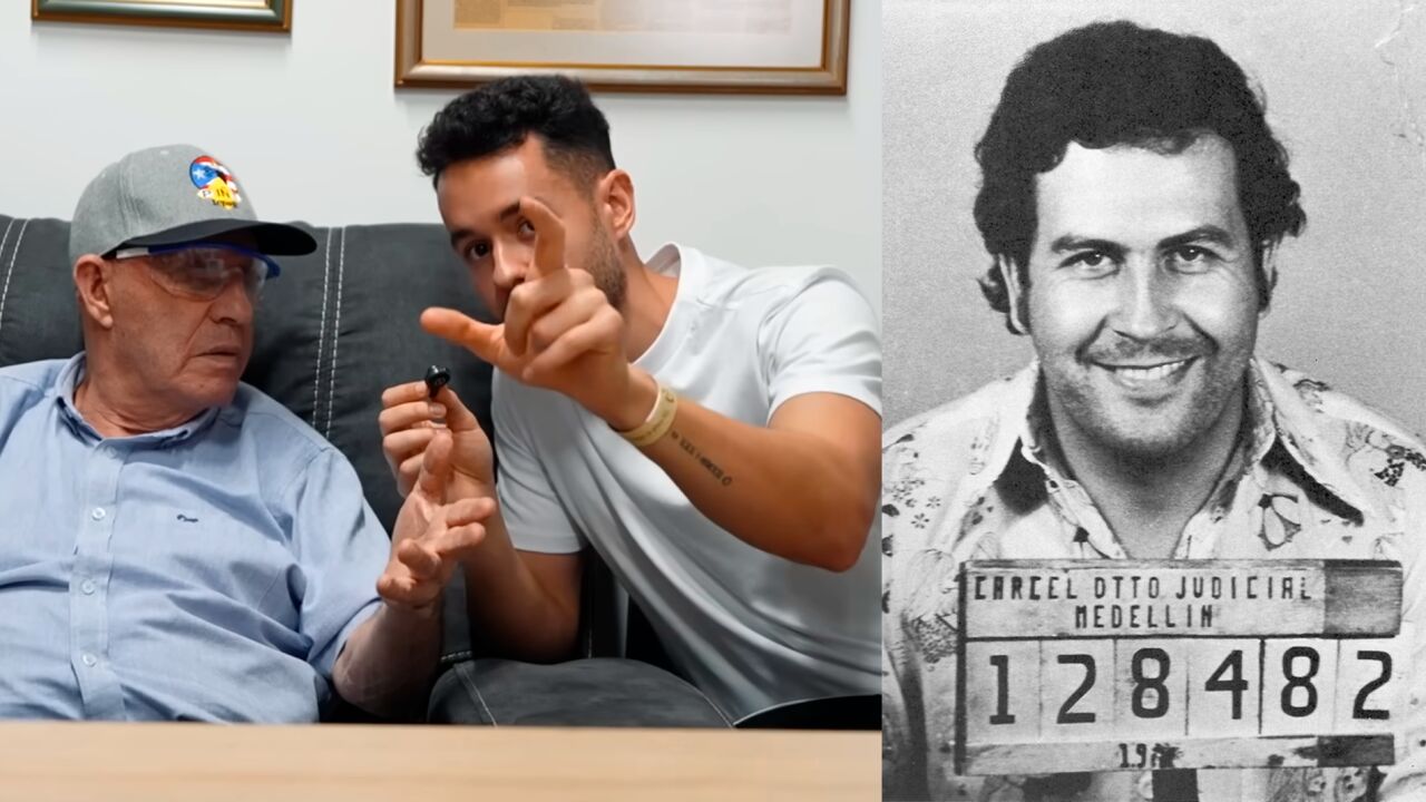 La pregunta de TheGrefg al hermano de Pablo Escobar sobre sus vivencias con  el narcotraficante