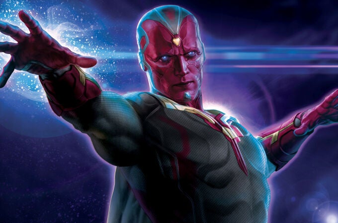 Paul Bettany interpreta a Visión en la franquicia de Marvel Studios