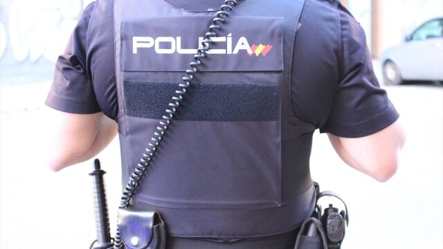 Imagen de archivo de un agente de la Policía Nacional