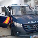 Furgón de la Policía Nacional de Valladolid