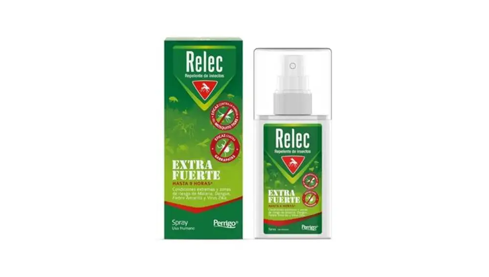 spray antimosquitos de Relec Extra Fuerte