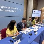 La Mesa del Alquiler Social ayer en su reunión en Murcia