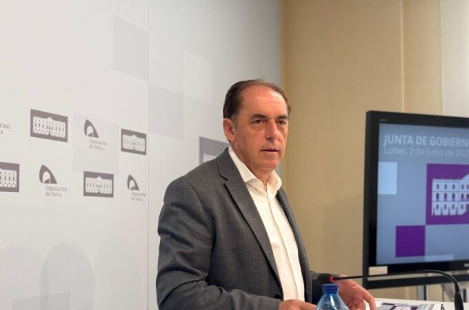 El presidente de la Diputación de Soria, Benito Serrano