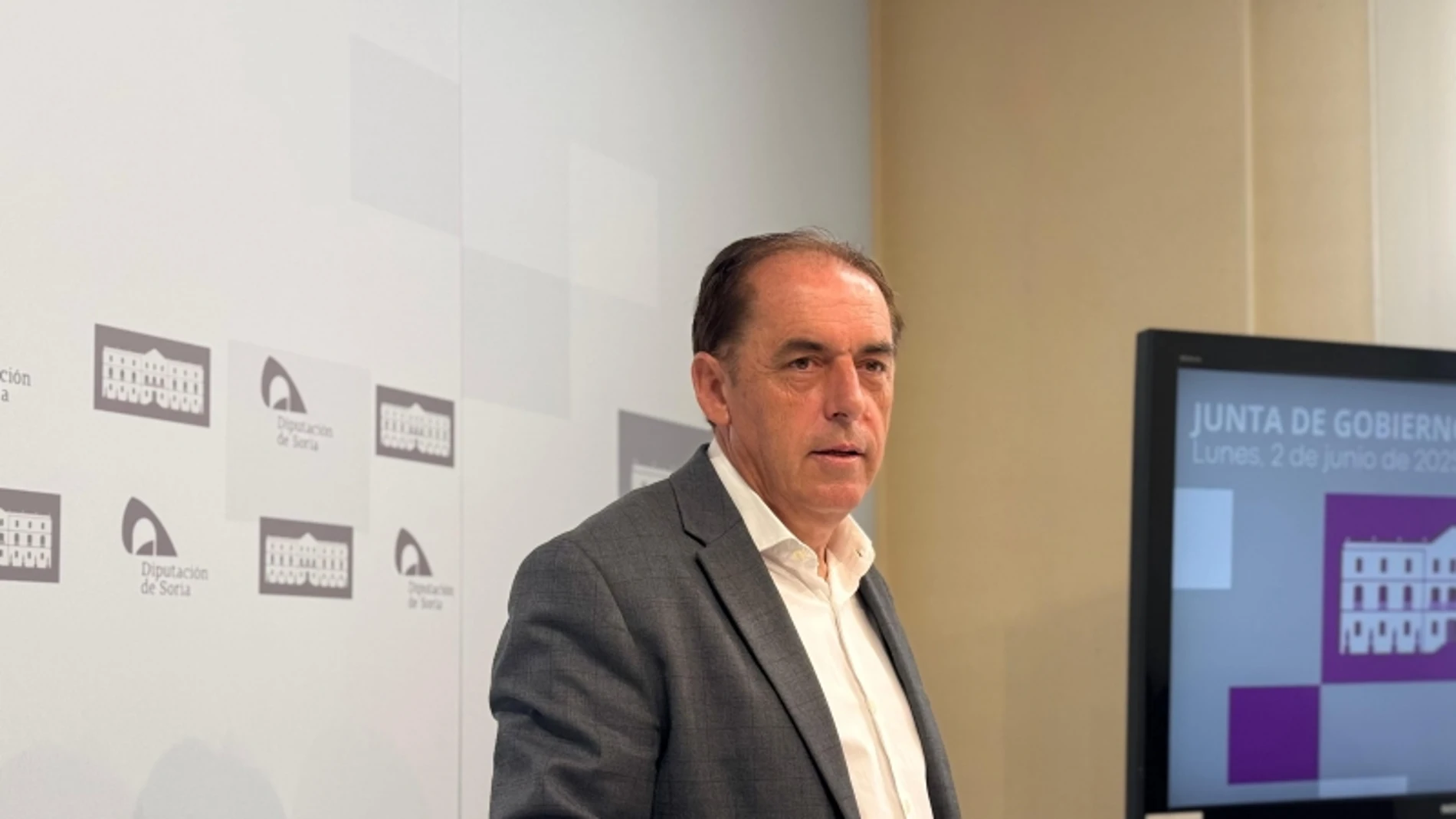 El presidente de la Diputación de Soria, Benito Serrano