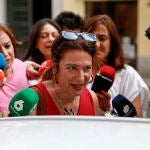 Leire D&iacute;ez llega a Ferraz para dar explicaciones sobre los audios de la UCO