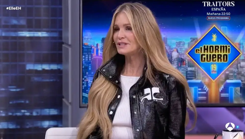 Captura de Elle Macpherson en 'El Hormiguero'