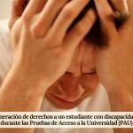 FIAPAS denuncia que han obligado a un alumno con discapacidad auditiva a quitarse sus audífonos durante la Selectividad