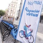 Aterrizan las 'estaciones virtuales' de bicimad, alternativa al cierre temporal de estaciones físicas