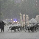Vuelven las tormentas a Castilla y León para empezar la semana
