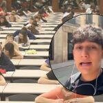 Un estudiante de Madrid tajante contra las condiciones de los exámenes de la PAU 2025: “Mi lumbar está flipando”