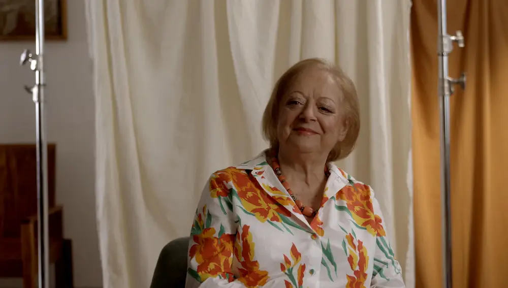 Cristina García Rodero durante su entrevista del Archivo de Creadores