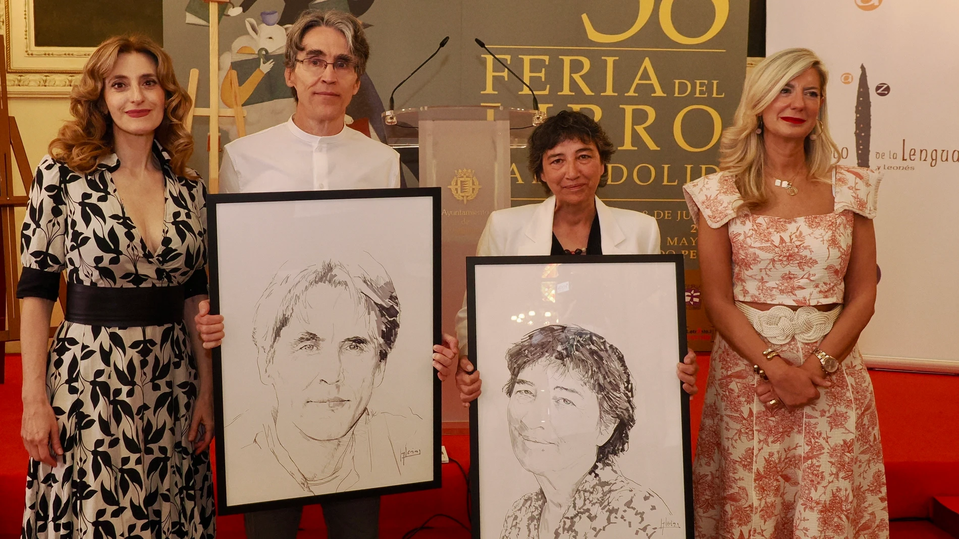 Amalia Iglesias y Rubén Abella reciben el Premio de la Crítica de Castilla y León