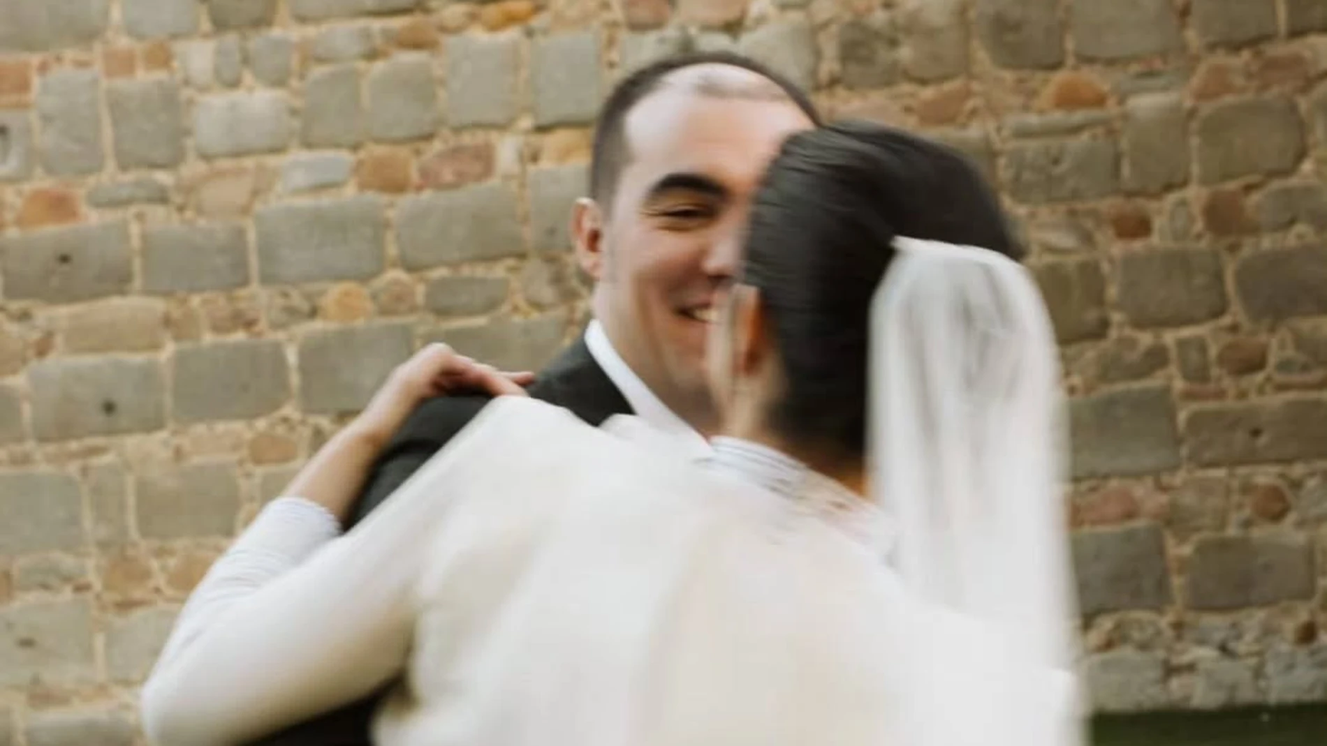 Novios el día de su boda