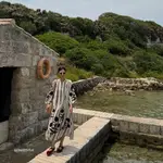 Sassa de Osma con la túnica del verano.