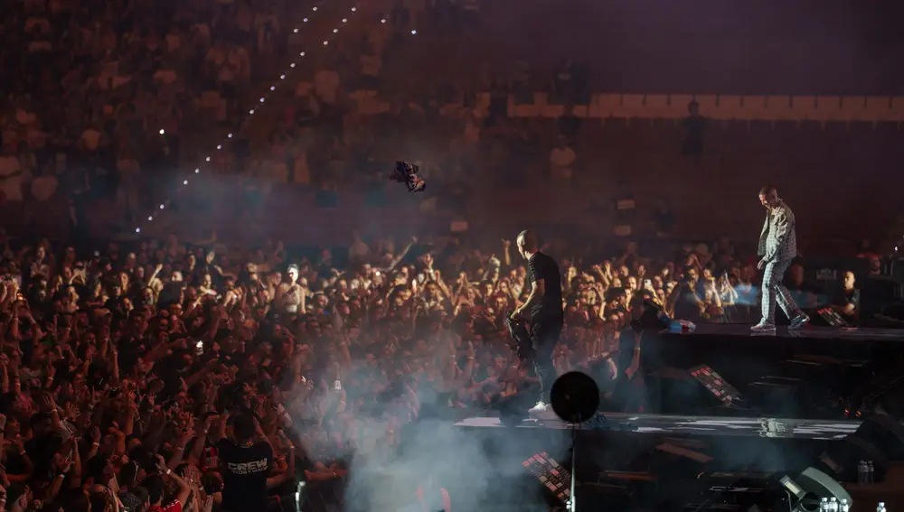 Imagen del concierto de Naros y Waor en el Metropoilitano