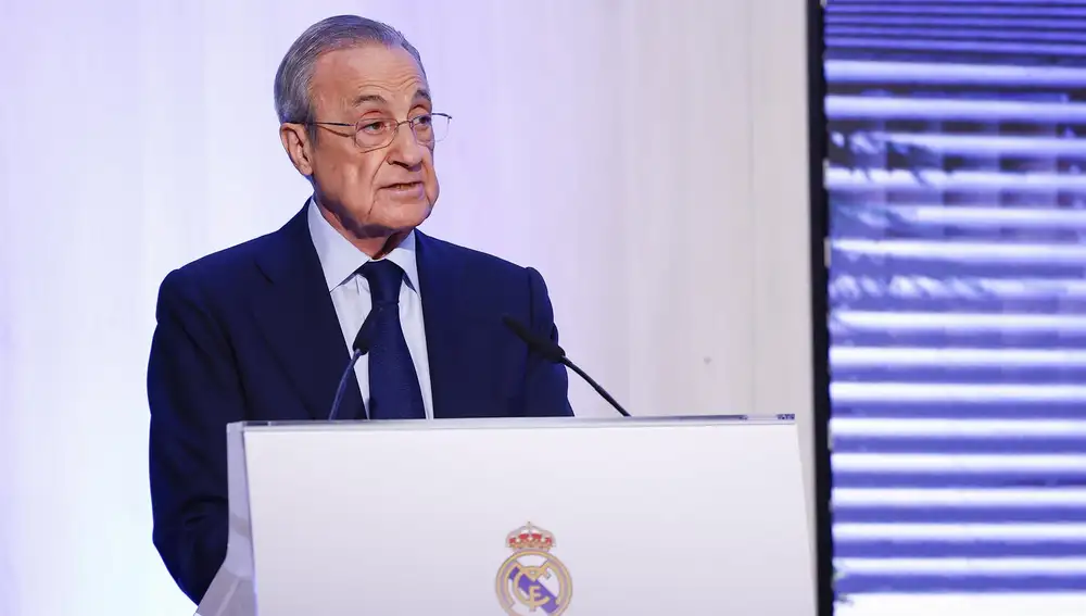 MADRID.-Florentino Pérez: "Los jugadores se dejarán el alma para conseguir el Mundial de Clubes"