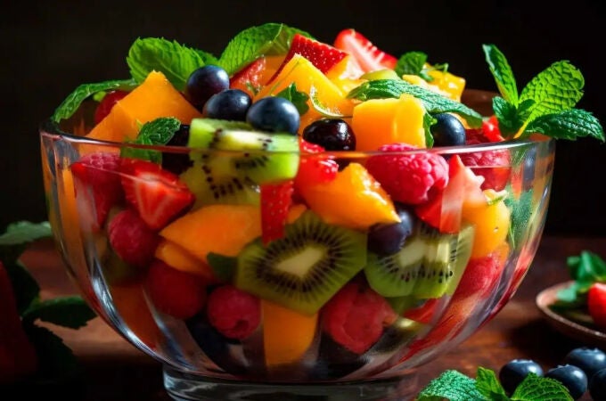 Ensalada de frutas veraniegas