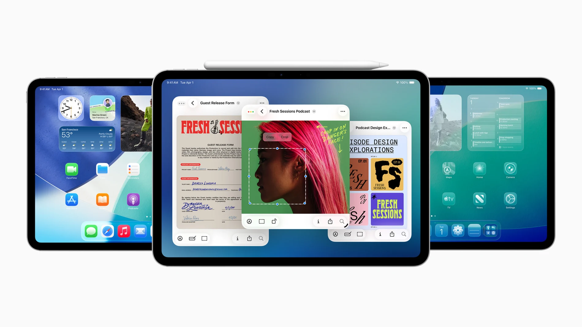 Así luce la nueva interfaz de iPadOS 26