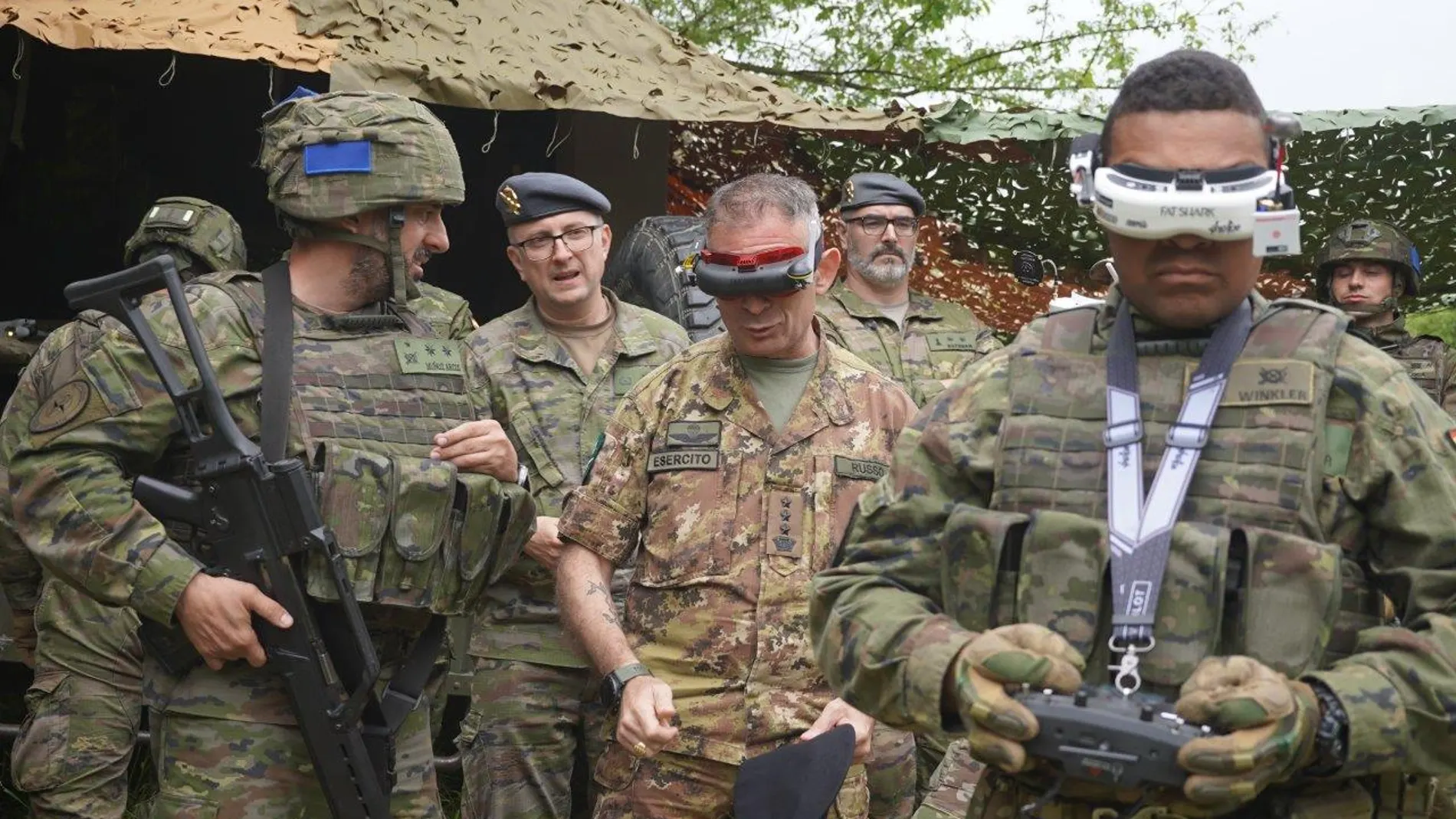 El Ejército español en la evaluación del ejercicio Strong