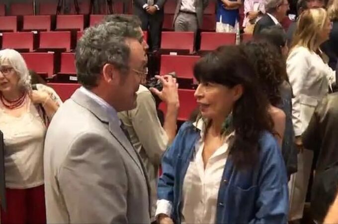 La ministra Ana Redondo junto al fiscal general del Estado, Álvaro García Ortiz.