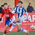 Mikel Goti con la Real Sociedad
