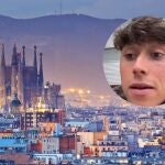 Un influencer en la ciudad de Barcelona
