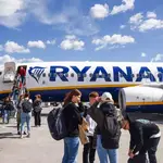 Un avión de Ryanair